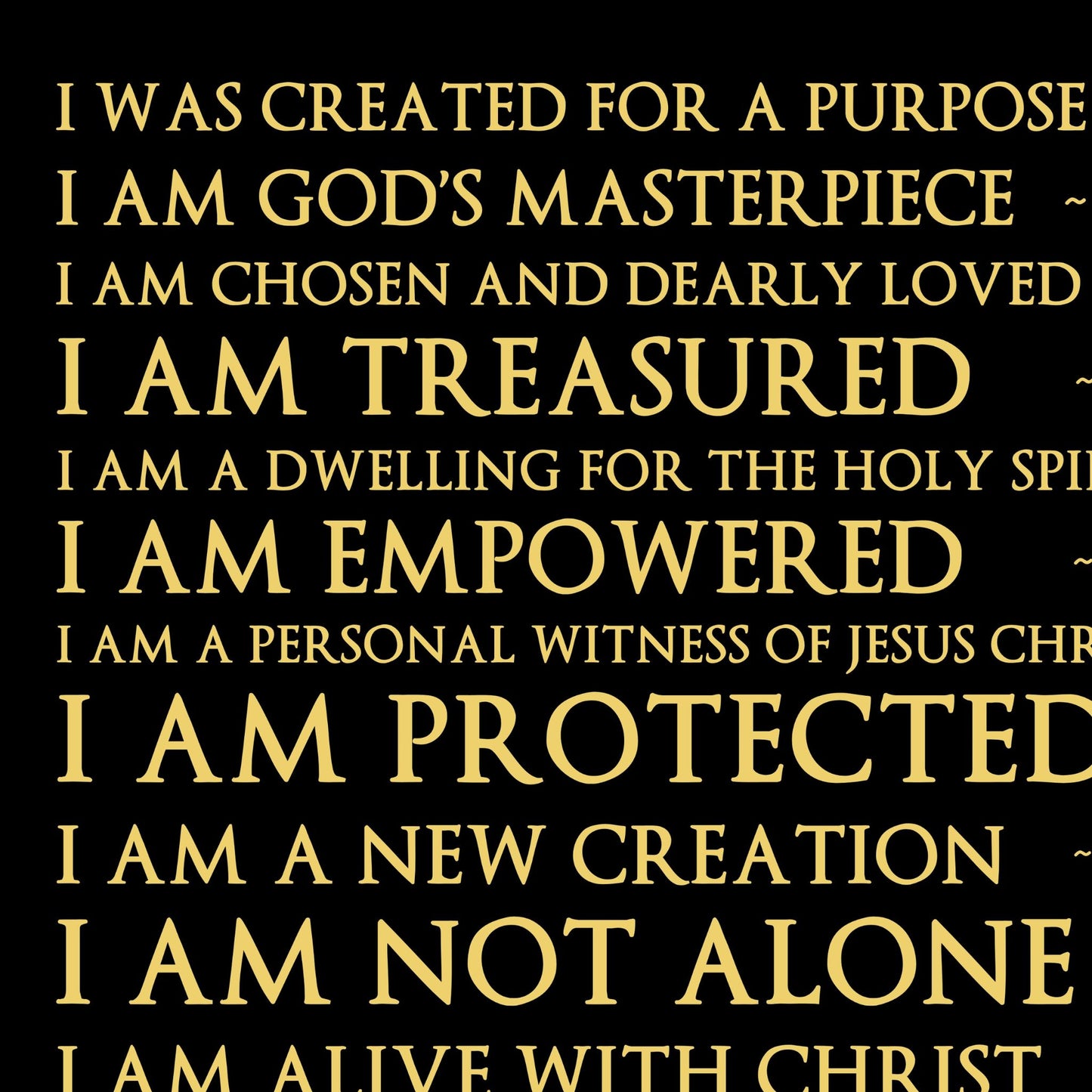 I was Created For a Purpose Christian Wall Art Bible Verse Print God's Promise of Eternal Life Printable Digital Download