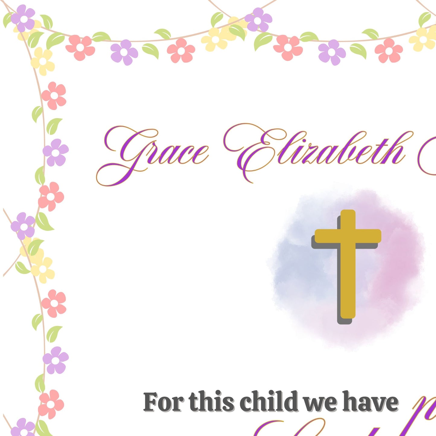 1 Samuel 1:27 Sign For This Child We Have Prayed Christian Wall Decor Nursery Wall Art Horizontal Sign Above Crib Sign Nursery Signs Newborn